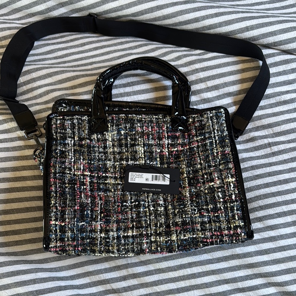 MZ Wallace medium box tote Tweed Handbag